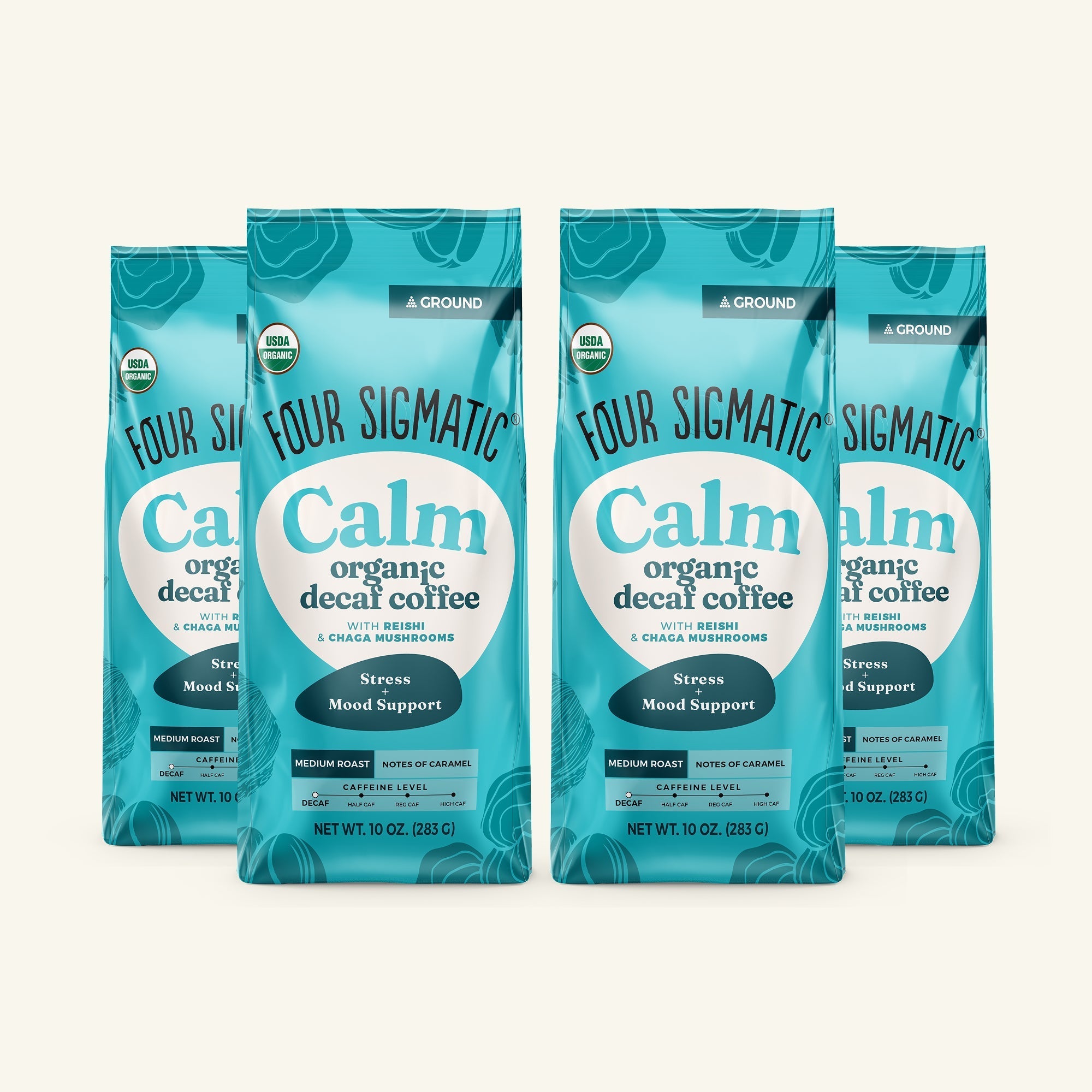 Calm Decaf Ground Coffee - Medium - Focus Coffee