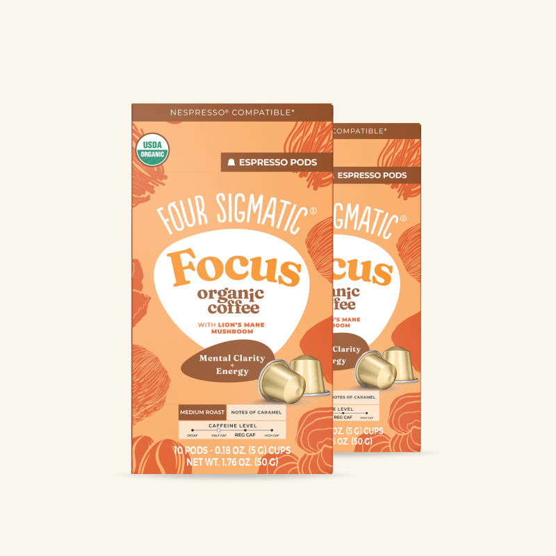 Focus Medium Roast Espresso Pods (10ct) - Calm Energy