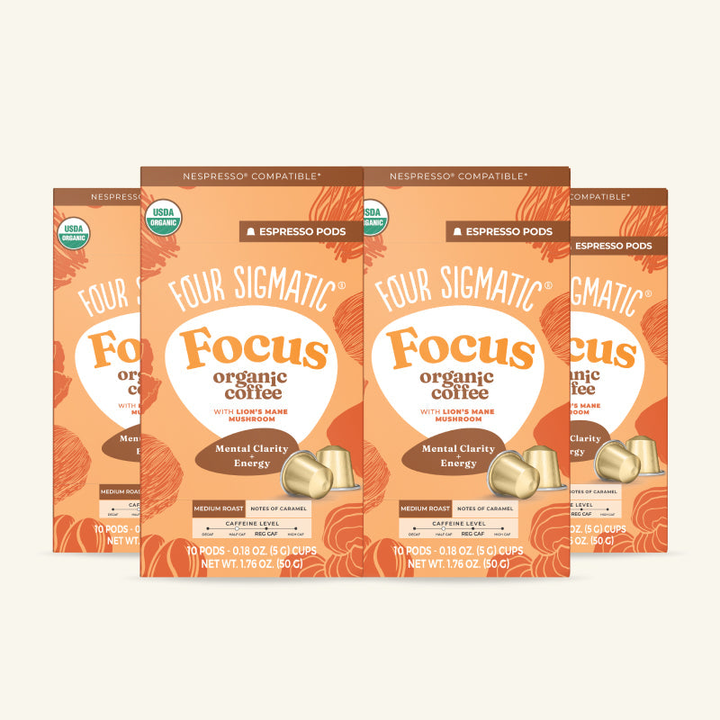 Focus Medium Roast Espresso Pods (10ct) - Calm Energy