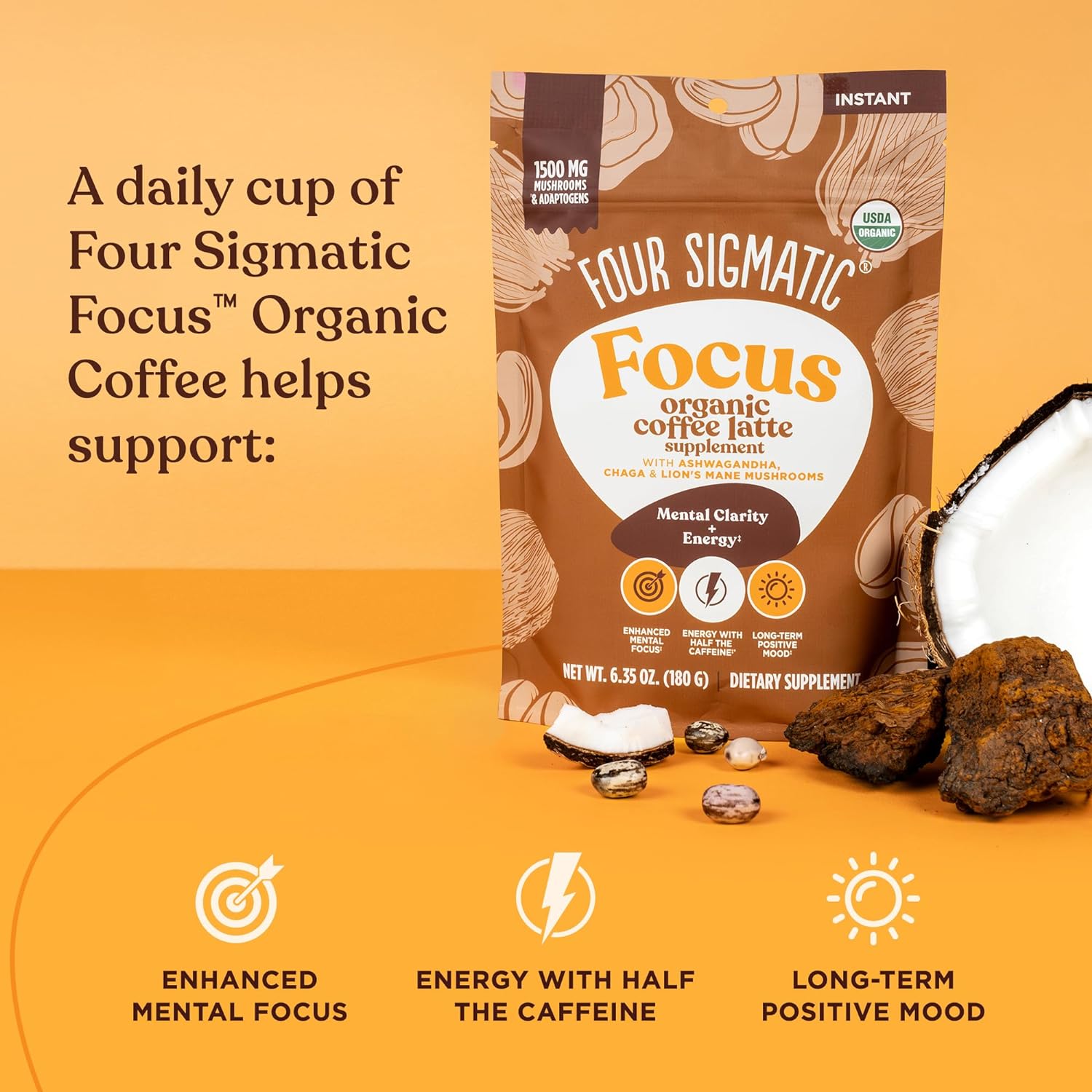 Mushroom Coffee Starter Kit - Energy Blend