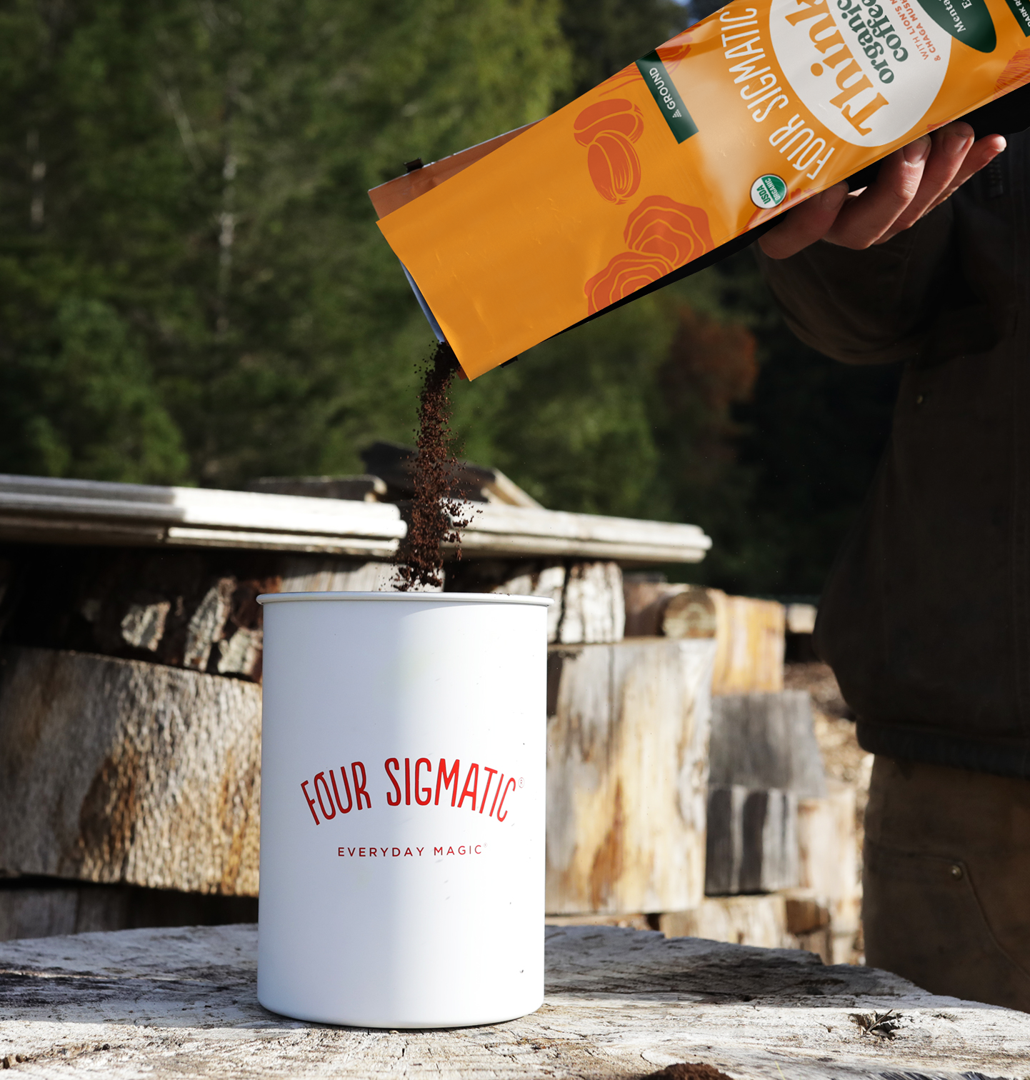 Coffee and Protein Canister - Everyday Coffee