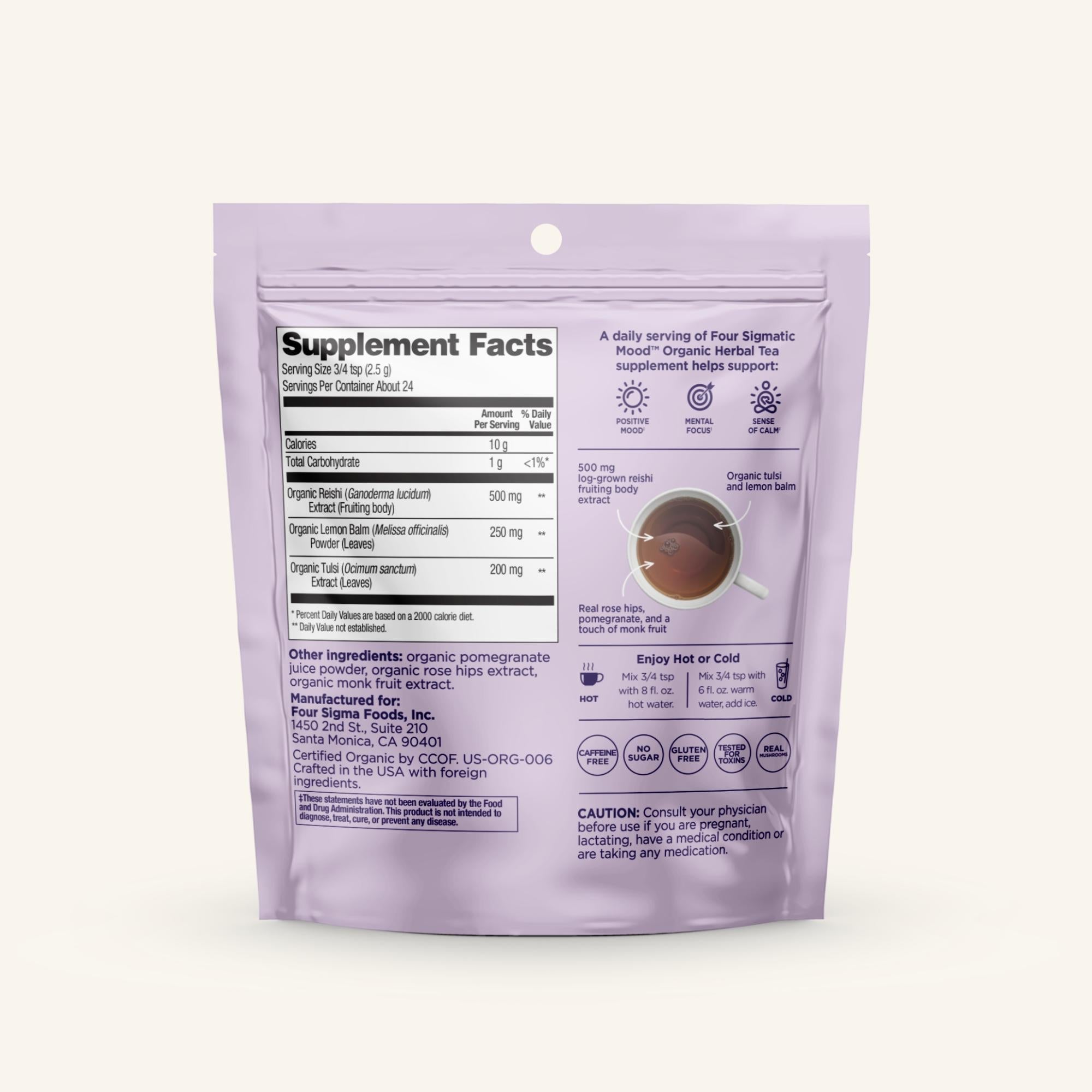Mood Herbal Tea - Wellness Support