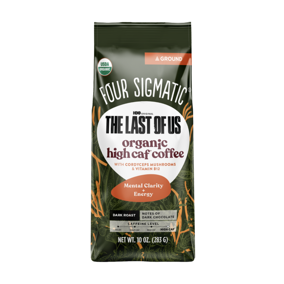 HBO Original The Last Of Us - Organic High Caf Ground Coffee - Balanced Energy