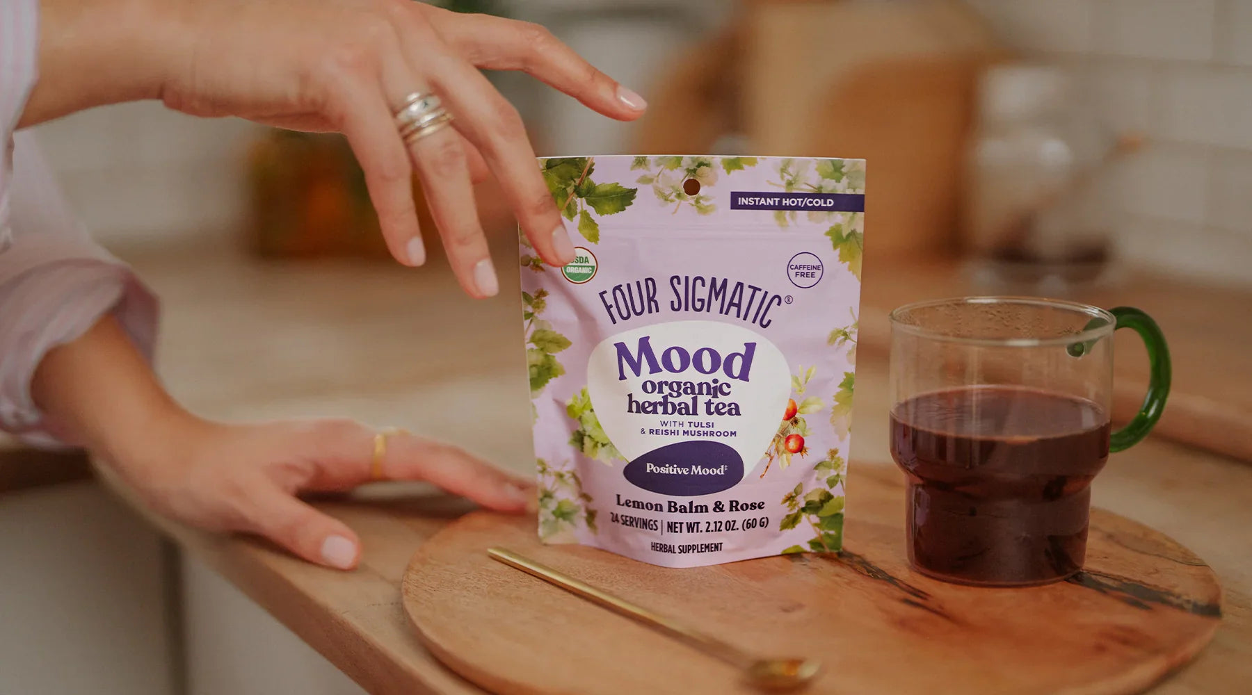 Mood Herbal Tea - Wellness Support