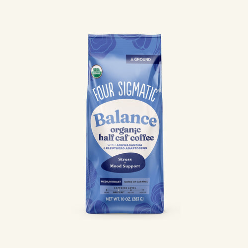 Balance Half Caf Ground Coffee - Medium - Low Caffeine