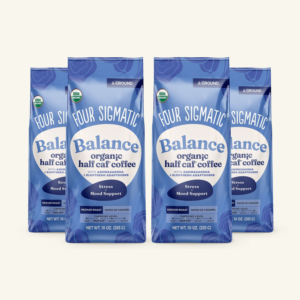Balance Half Caf Ground Coffee - Medium - Low Caffeine