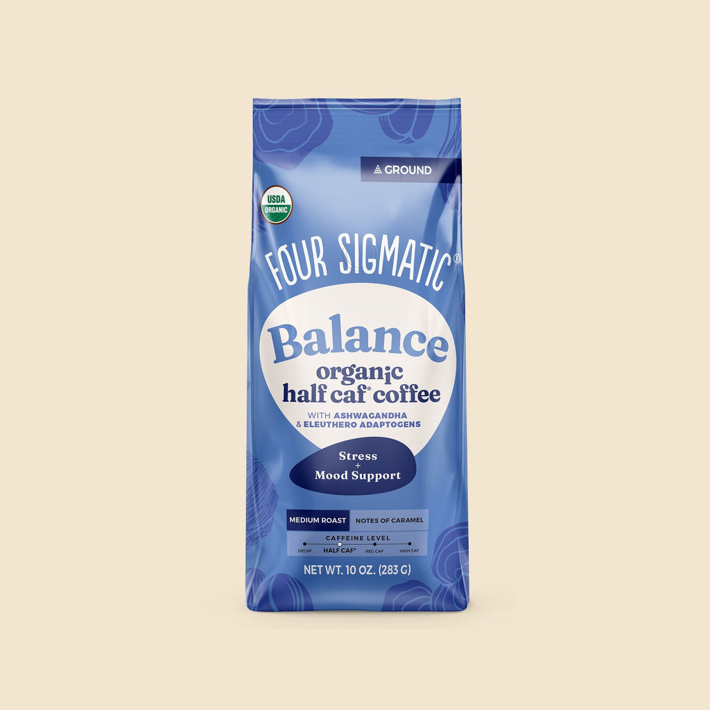 Balance Half Caf Ground Coffee - Medium - Low Caffeine
