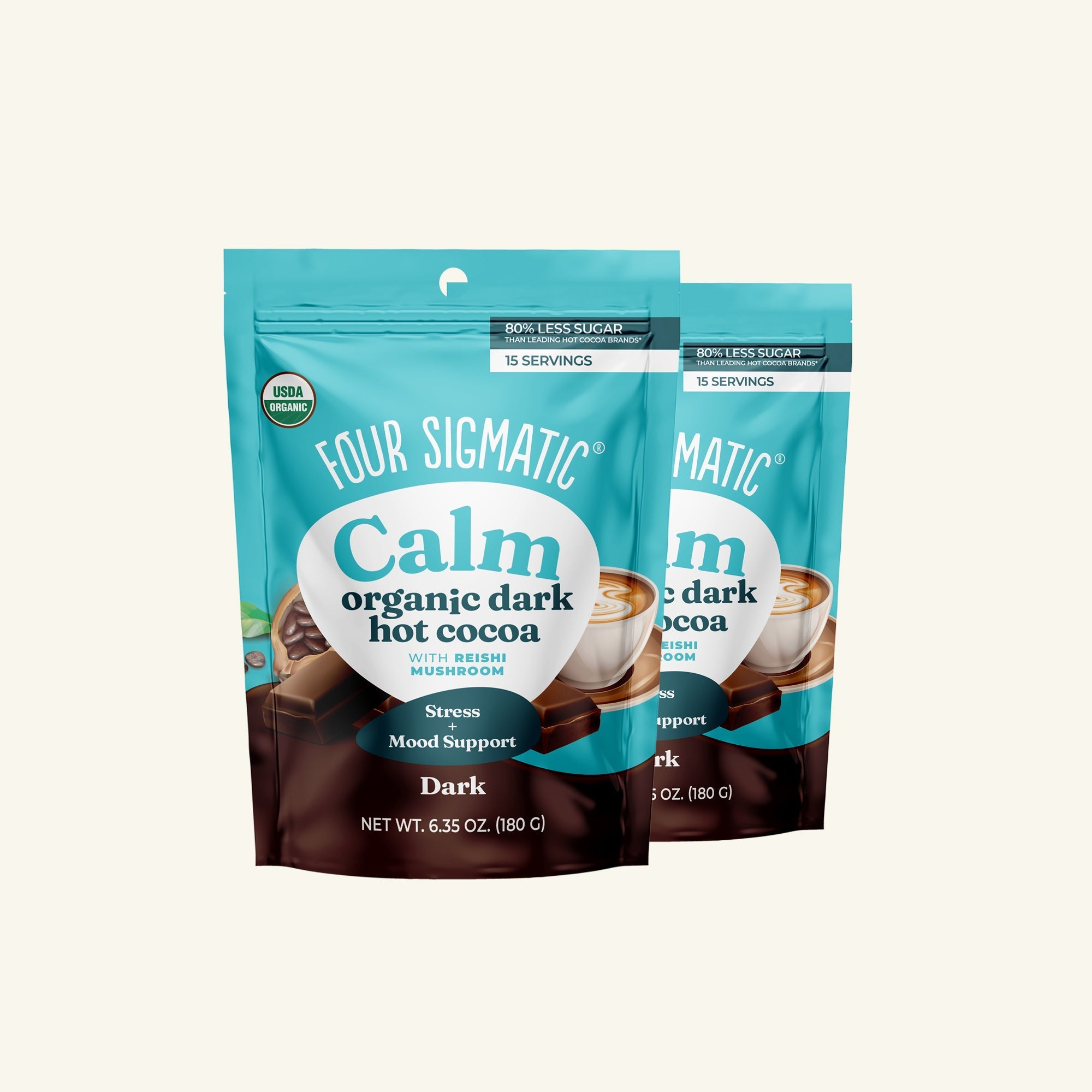Calm Dark Hot Cocoa - Functional Blend