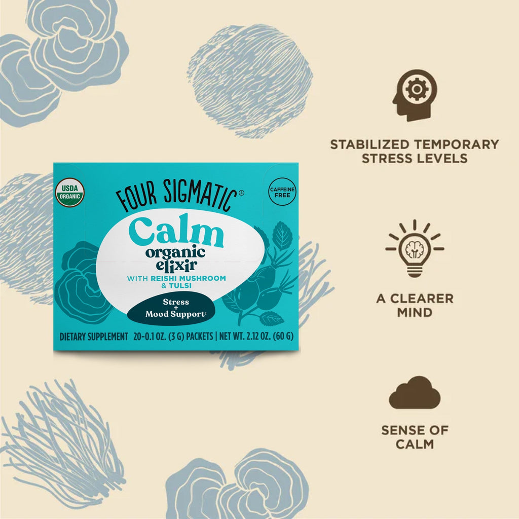 Calm Elixir, Packets - Mushroom Coffee