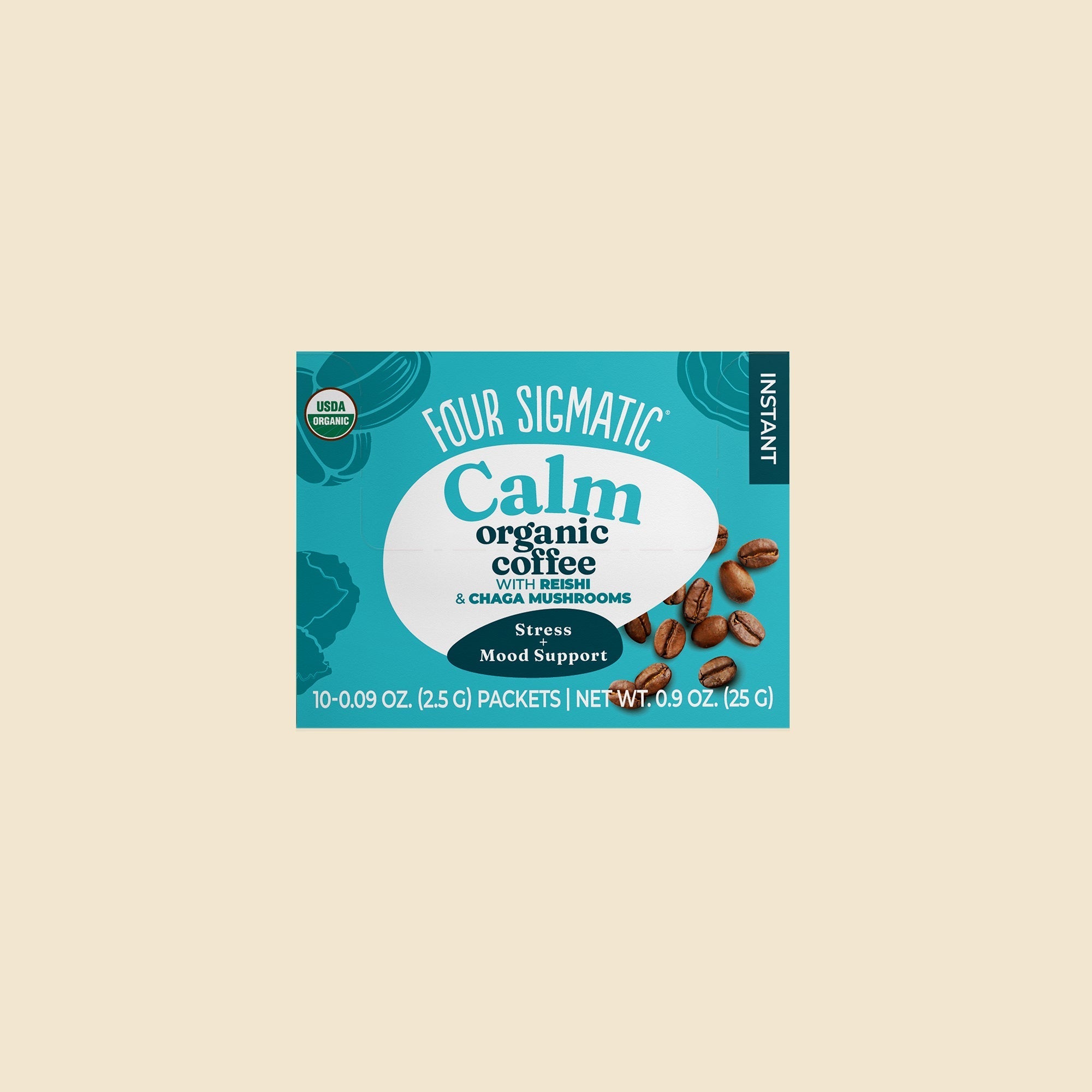 Calm Instant Coffee, Packets - Smart Coffee