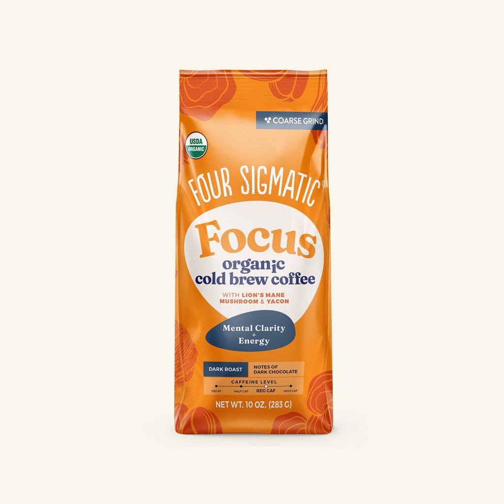 Focus Cold Brew Ground Coffee - Adaptogenic Blend