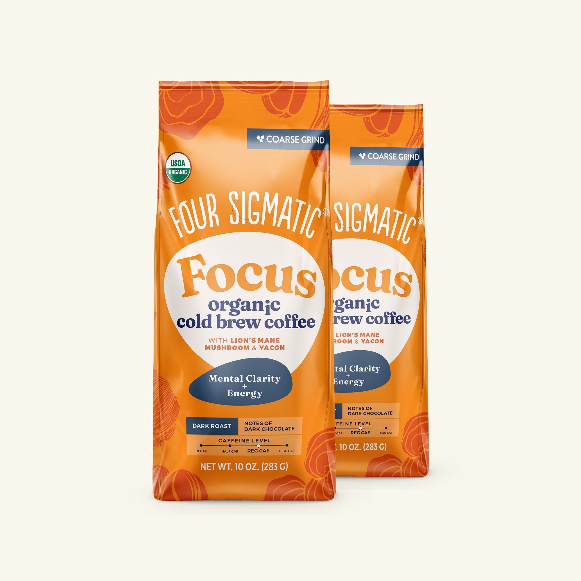 Focus Cold Brew Ground Coffee - Adaptogenic Blend