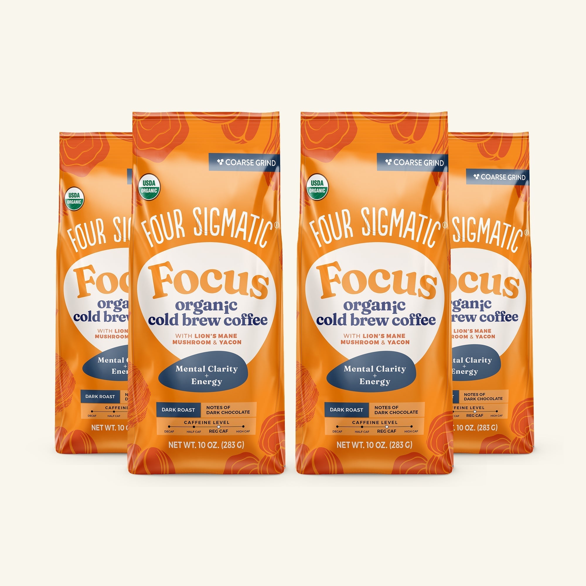 Focus Cold Brew Ground Coffee - Adaptogenic Blend