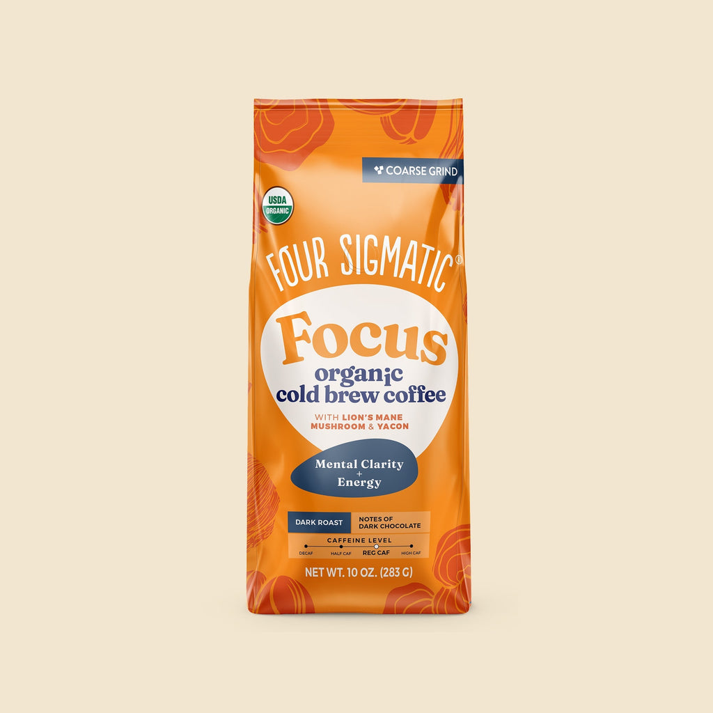 Focus Cold Brew Ground Coffee - Adaptogenic Blend