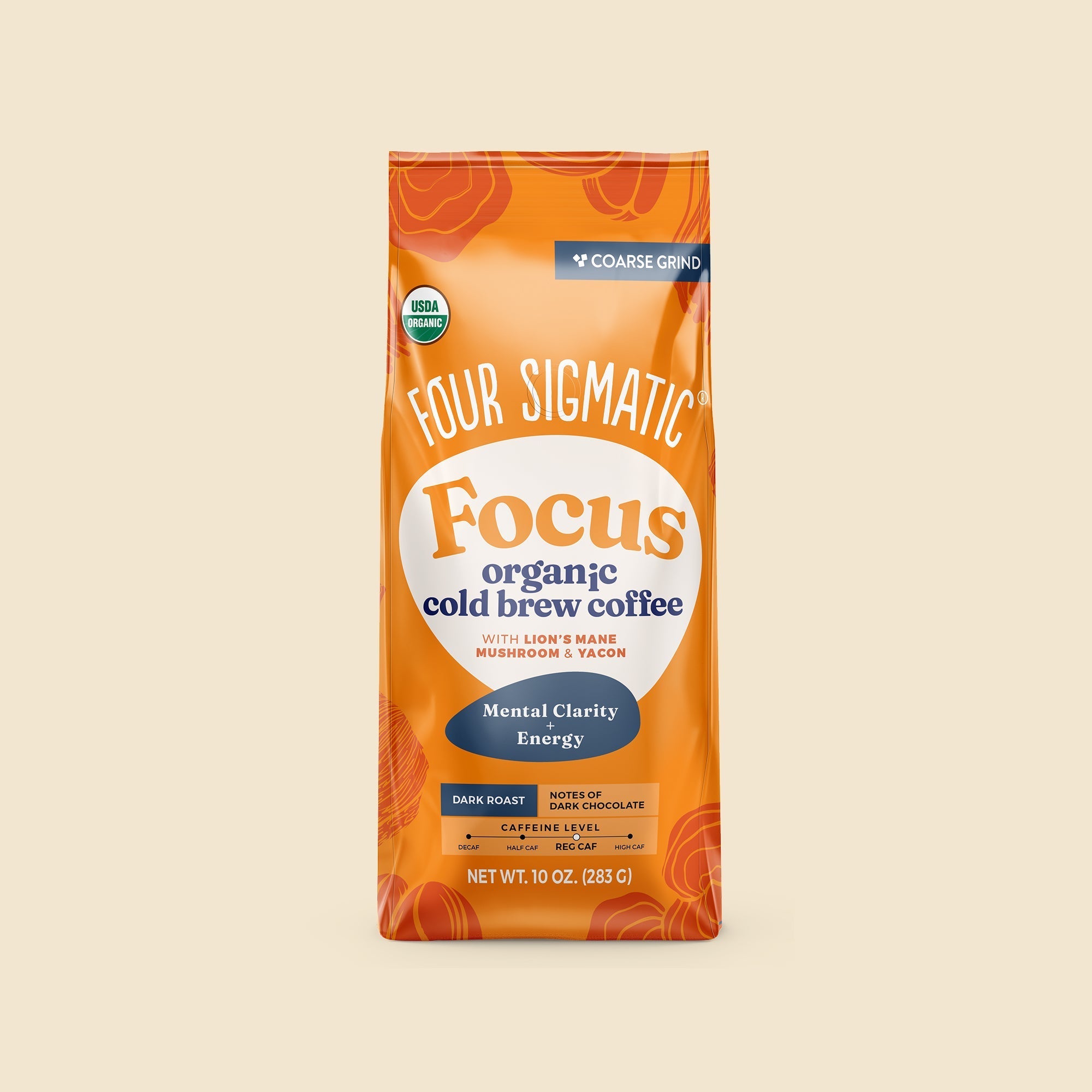 Focus Cold Brew Ground Coffee - Adaptogenic Blend