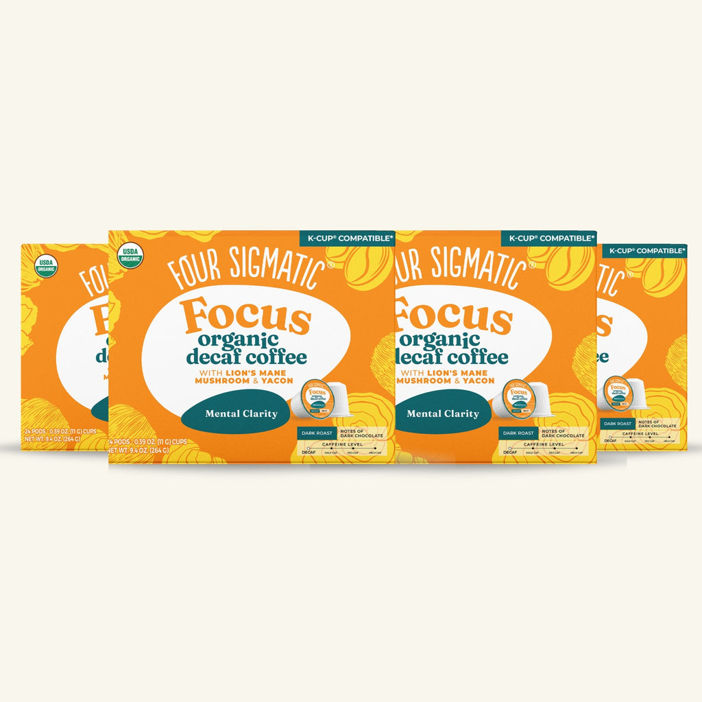 Focus Decaf Coffee Pods (24ct) - For Daily Energy