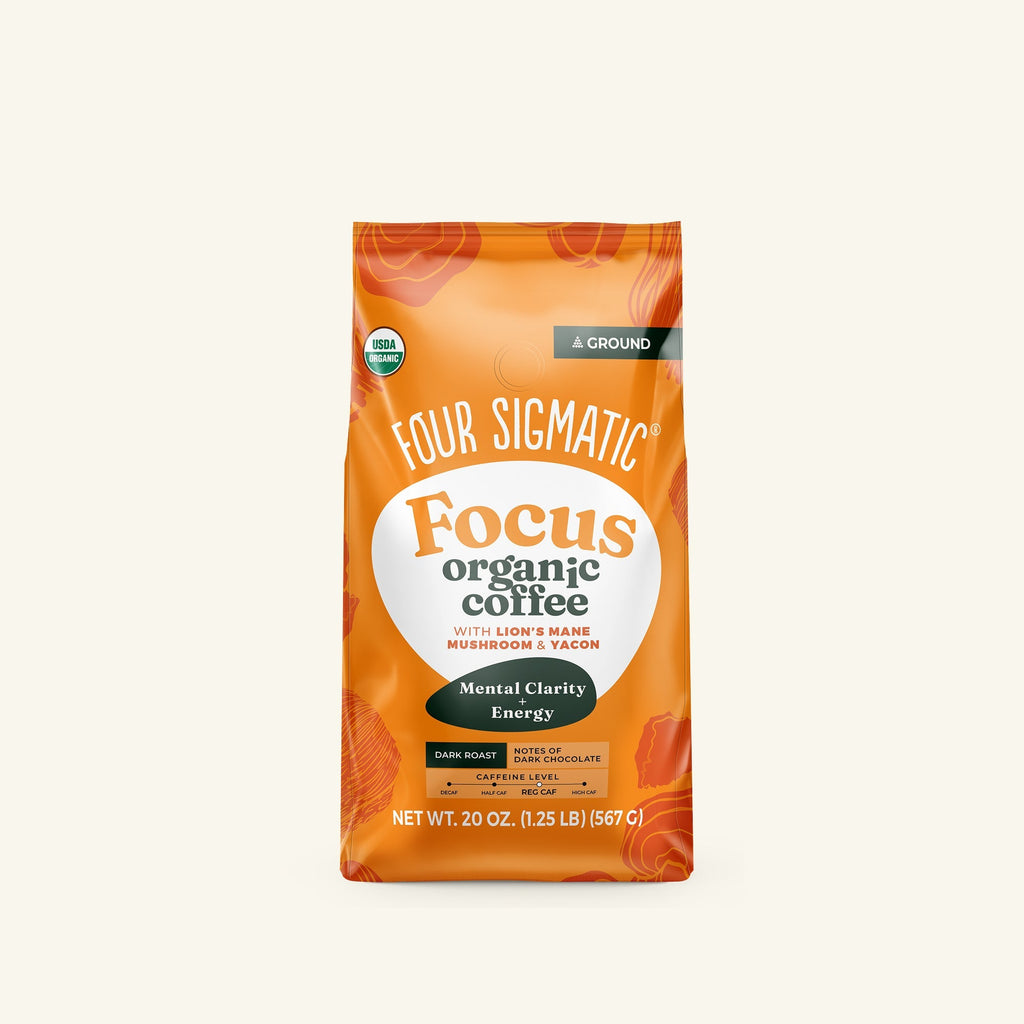 Focus Ground Coffee - Dark (20oz) - Gut Support