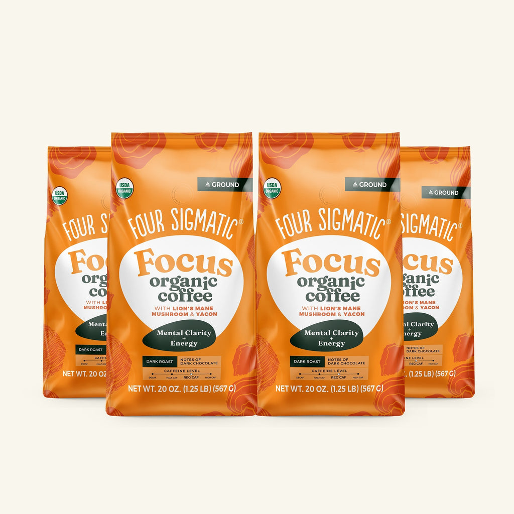 Focus Ground Coffee - Dark (20oz) - Gut Support