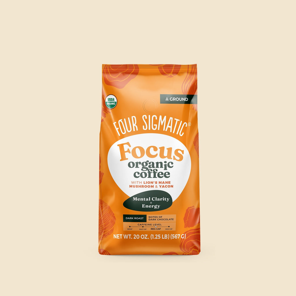 Focus Ground Coffee - Dark (20oz) - Gut Support