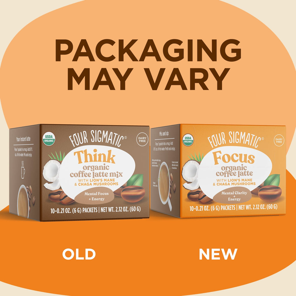 Focus Instant Coffee Latte, Packets - Superfood Coffee