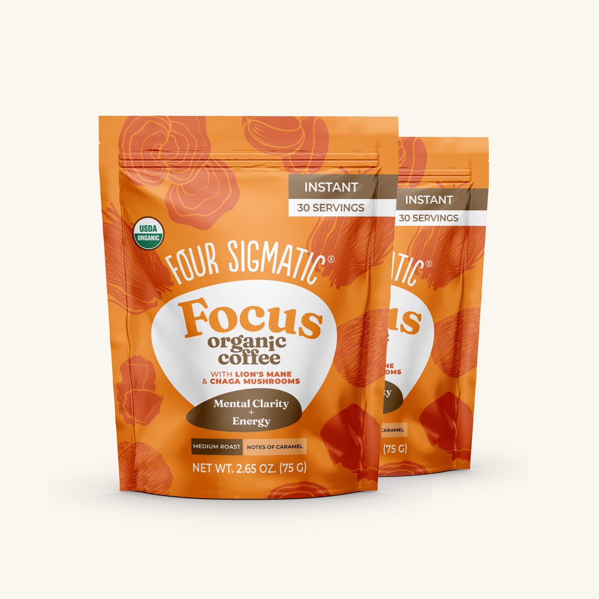 Focus Instant Coffee Multiserve - Calm Energy
