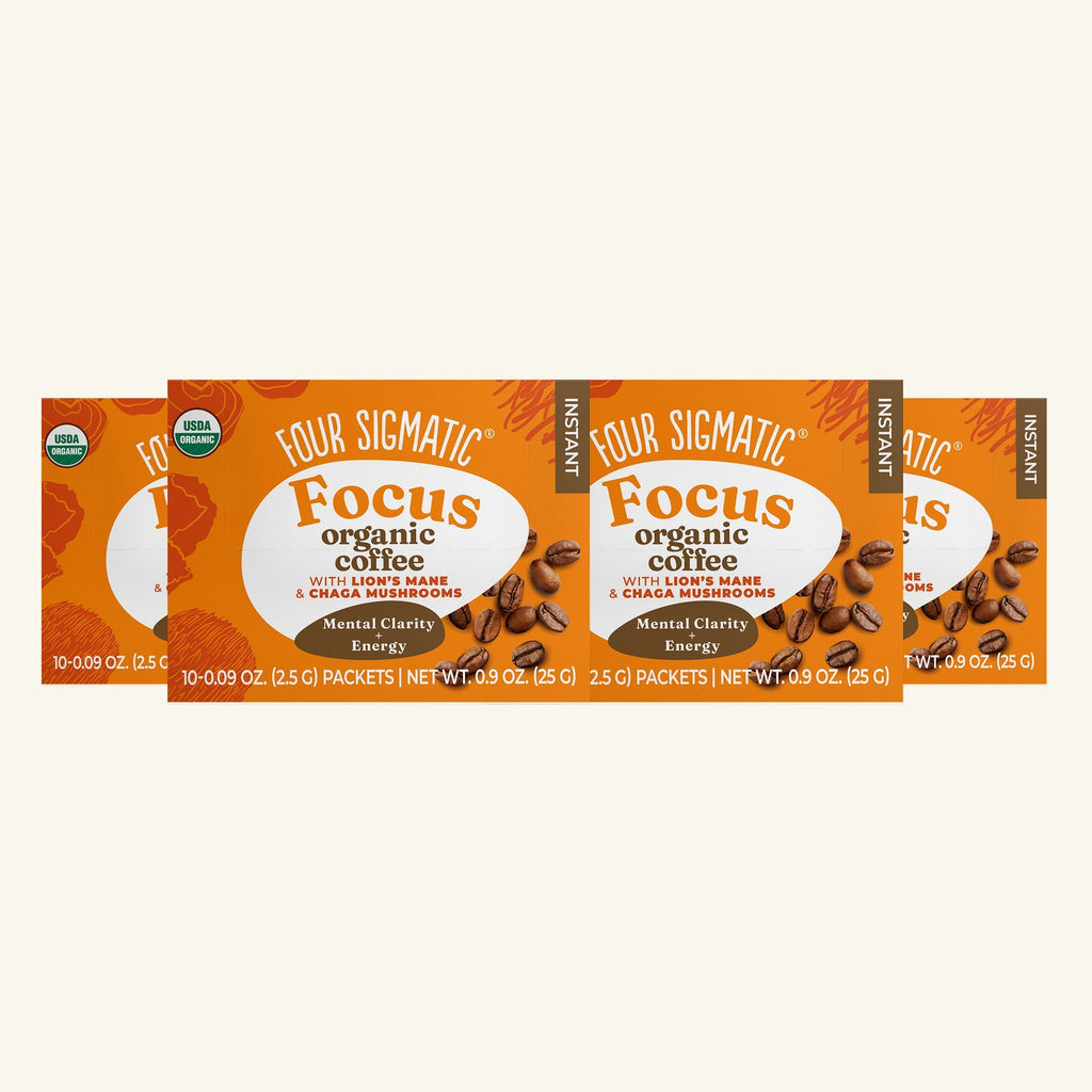 Focus Instant Coffee, Packets - Productive Morning