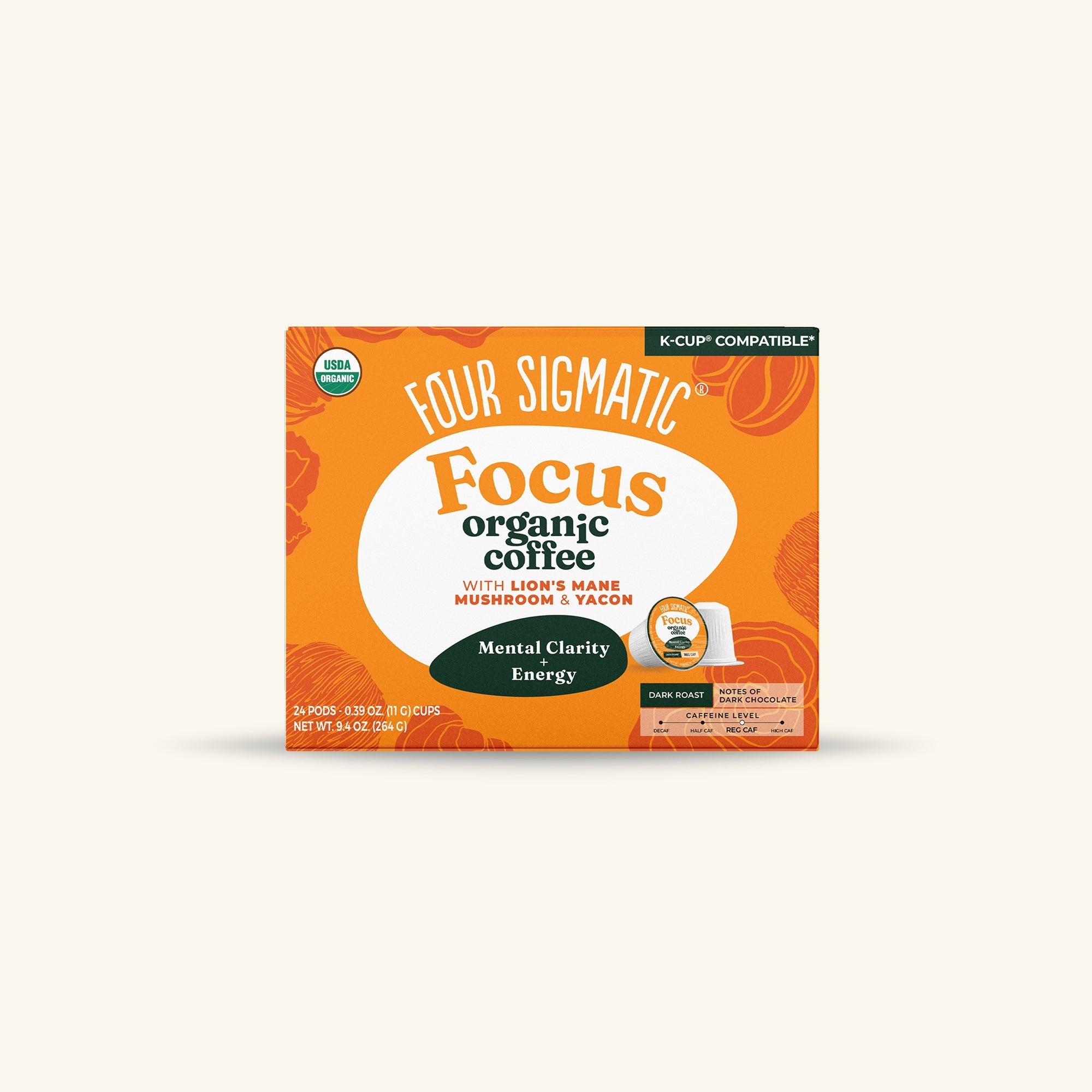 Focus Coffee Pods (24ct) - Smooth Brew