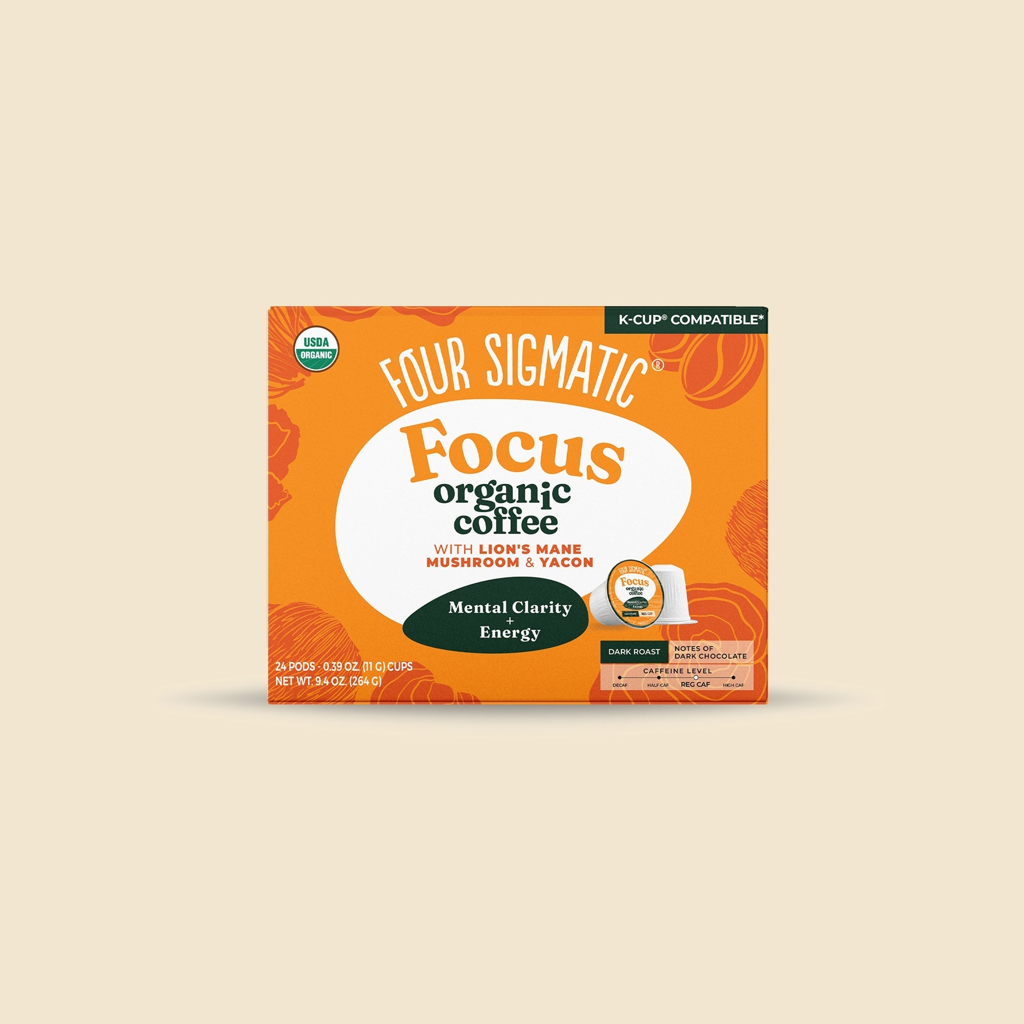 Focus Coffee Pods (24ct) - Smooth Brew