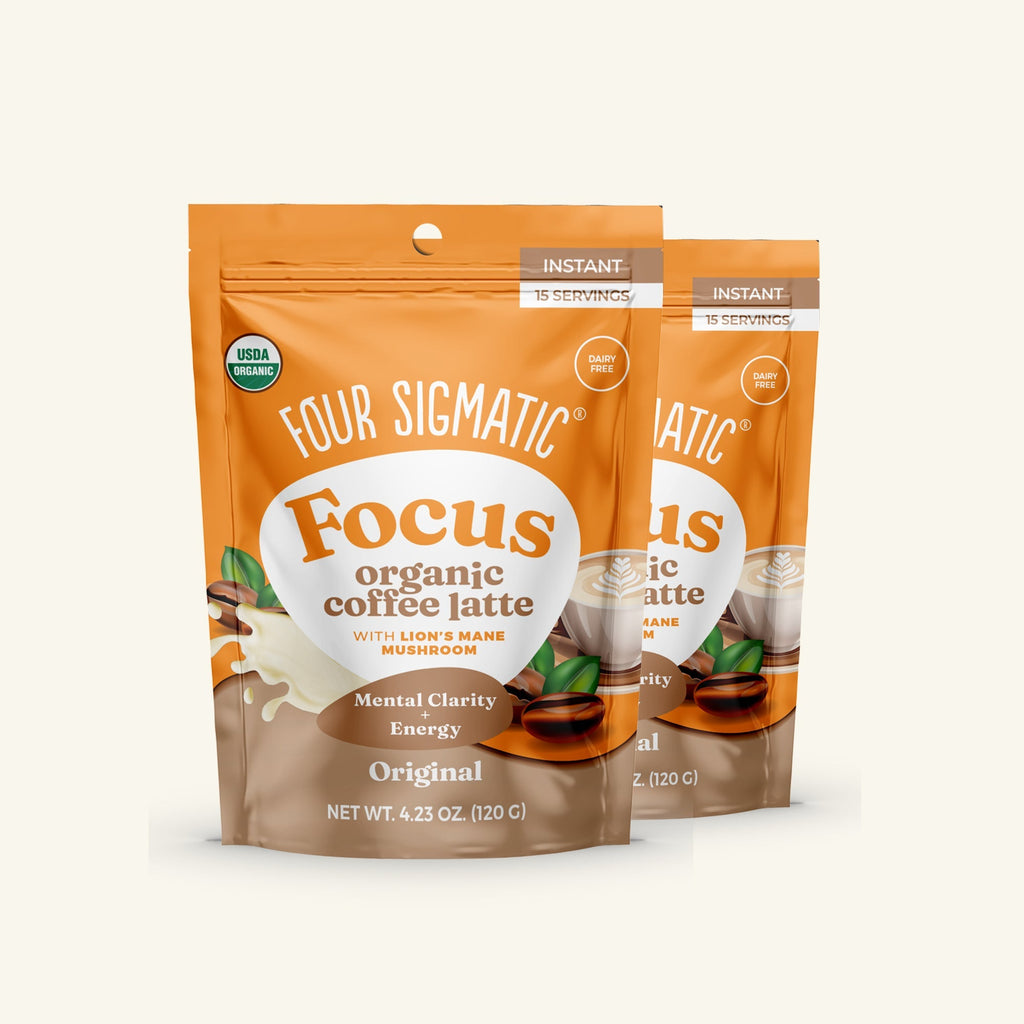 Focus Organic Coffee Latte - Original - Smooth Taste