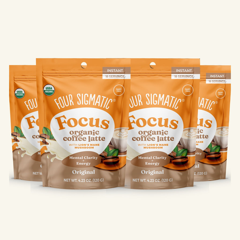 Focus Organic Coffee Latte - Original - Smooth Taste