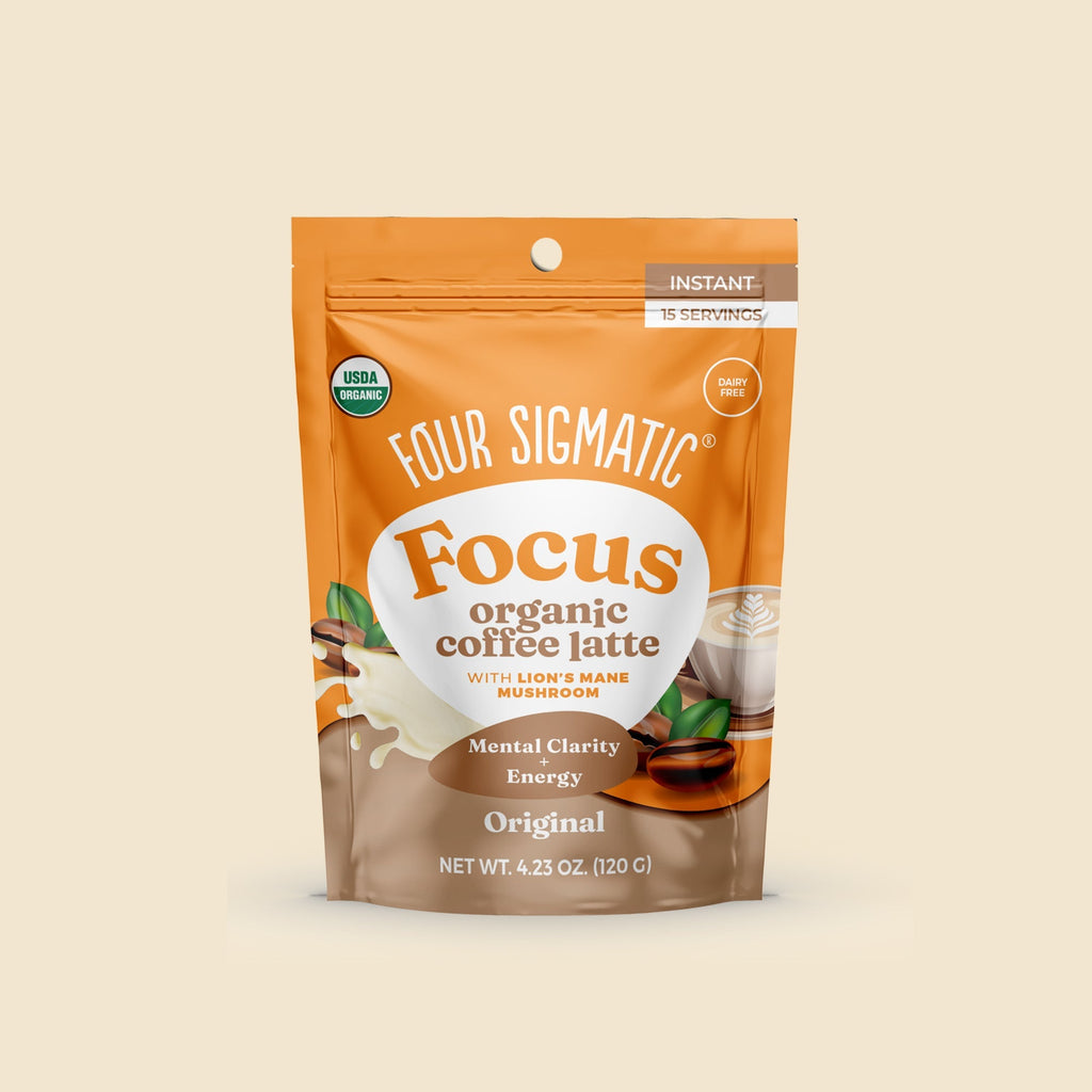 Focus Organic Coffee Latte - Original - Smooth Taste