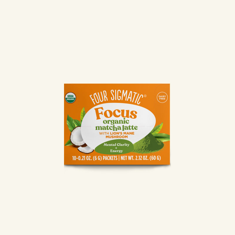 Focus Matcha Latte, Packets - Organic Coffee