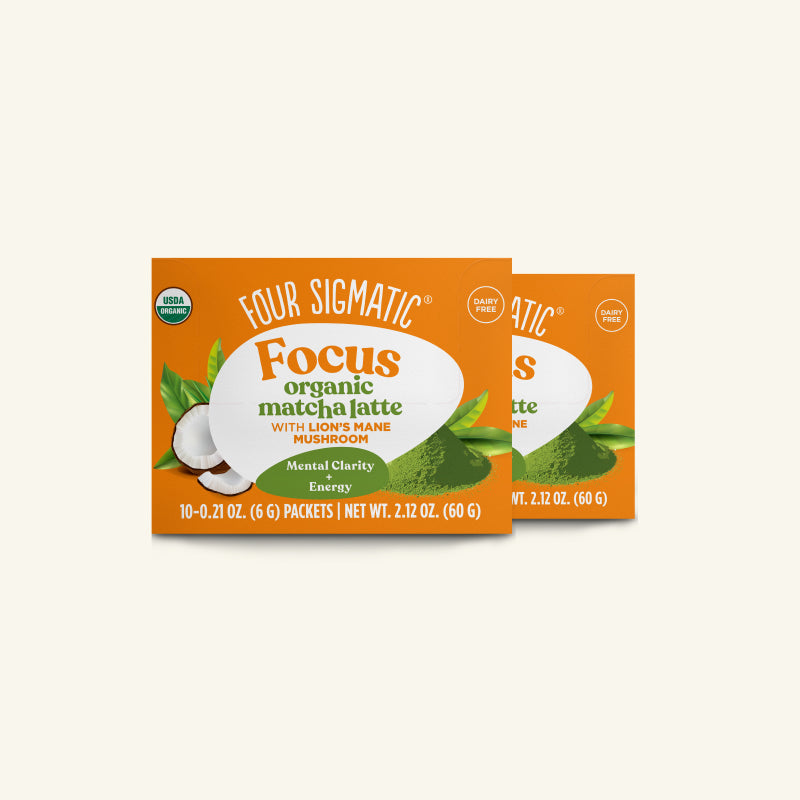 Focus Matcha Latte, Packets - Organic Coffee
