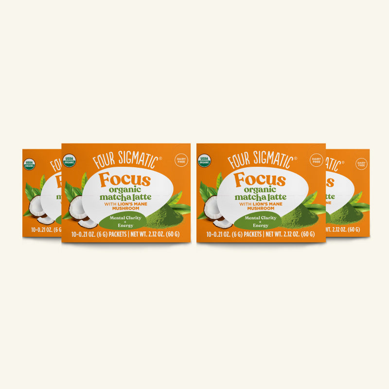 Focus Matcha Latte, Packets - Organic Coffee