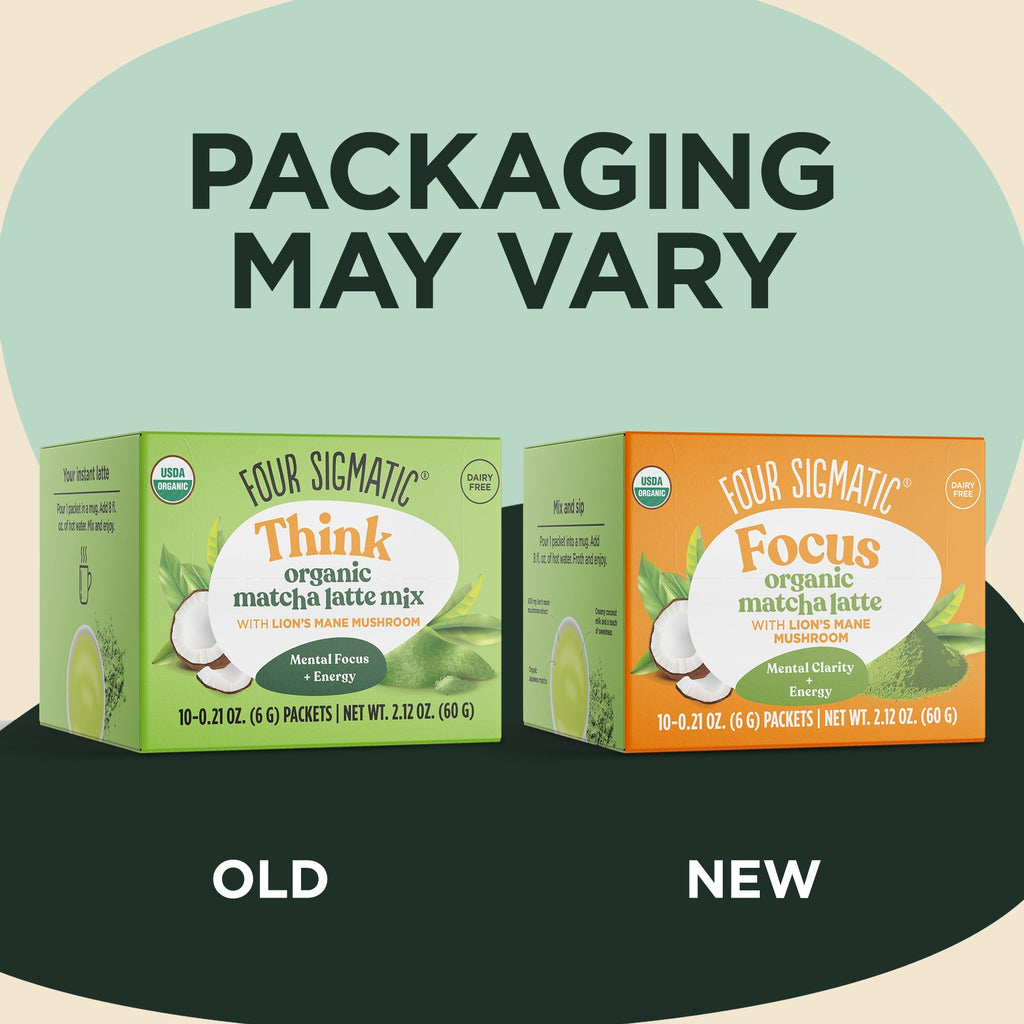Focus Matcha Latte, Packets - Organic Coffee