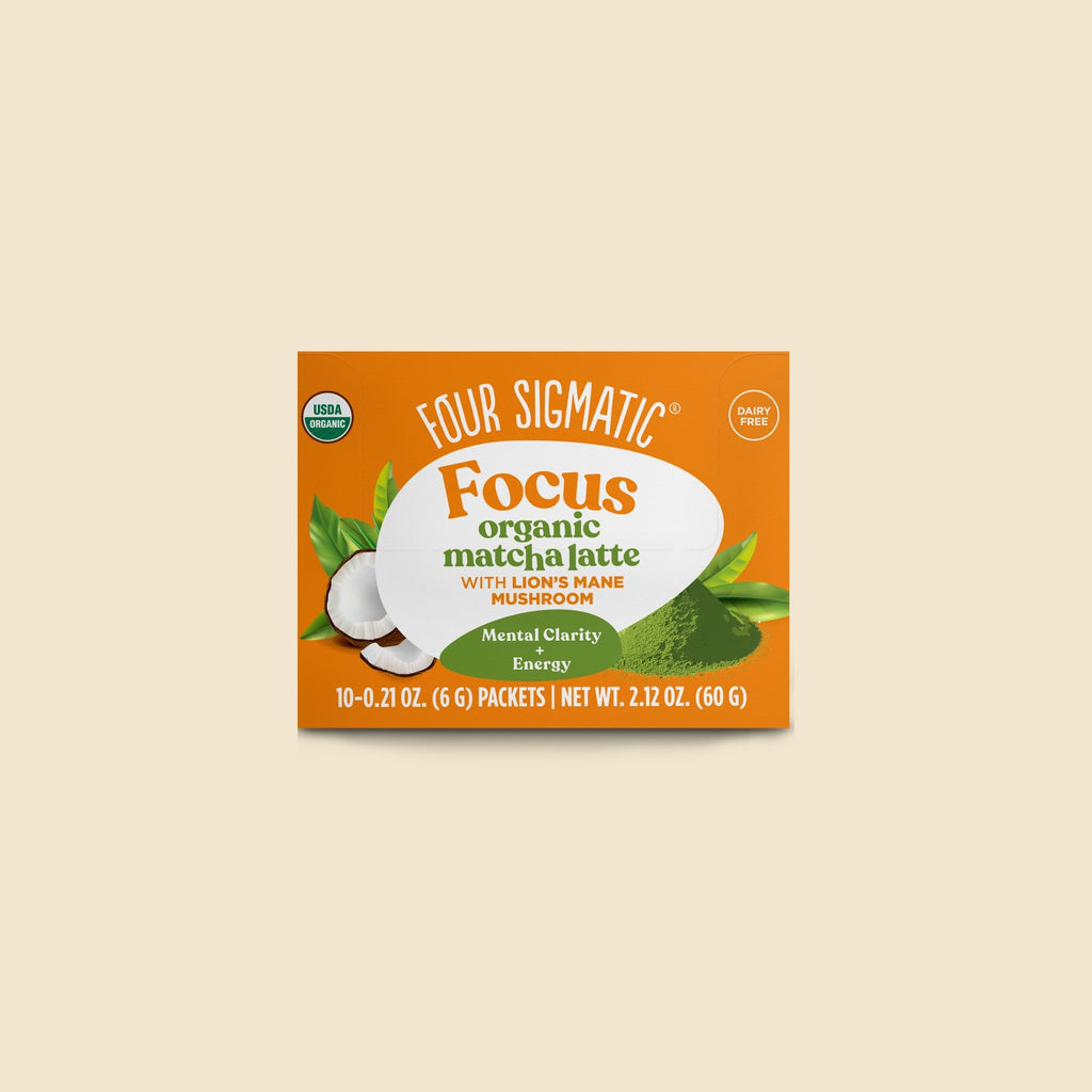 Focus Matcha Latte, Packets - Organic Coffee