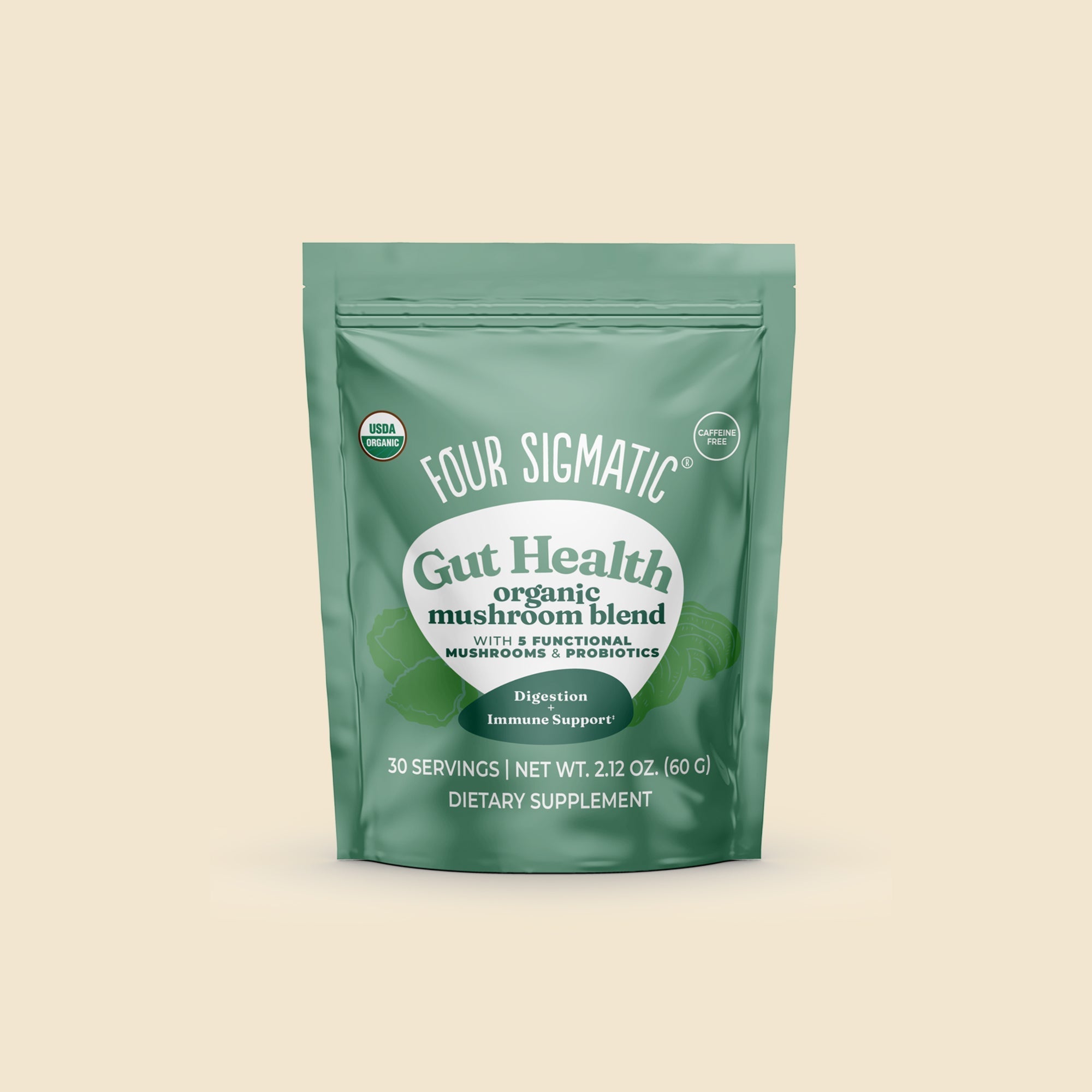 Gut Health Mushroom Blend - Organic Coffee