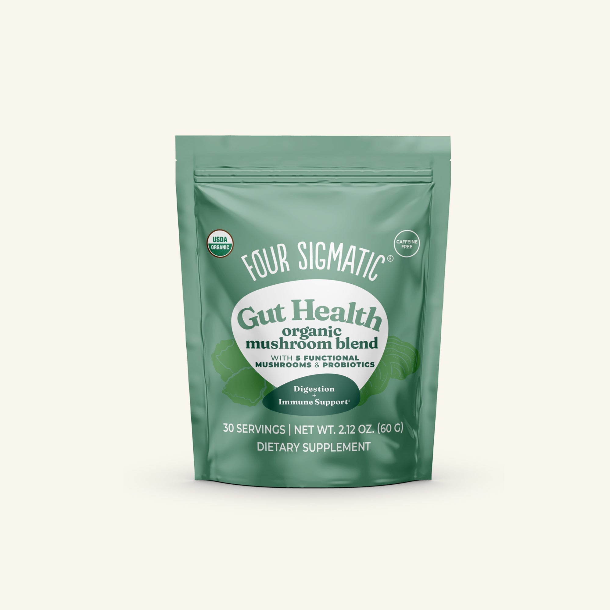 Gut Health Mushroom Blend - Organic Coffee