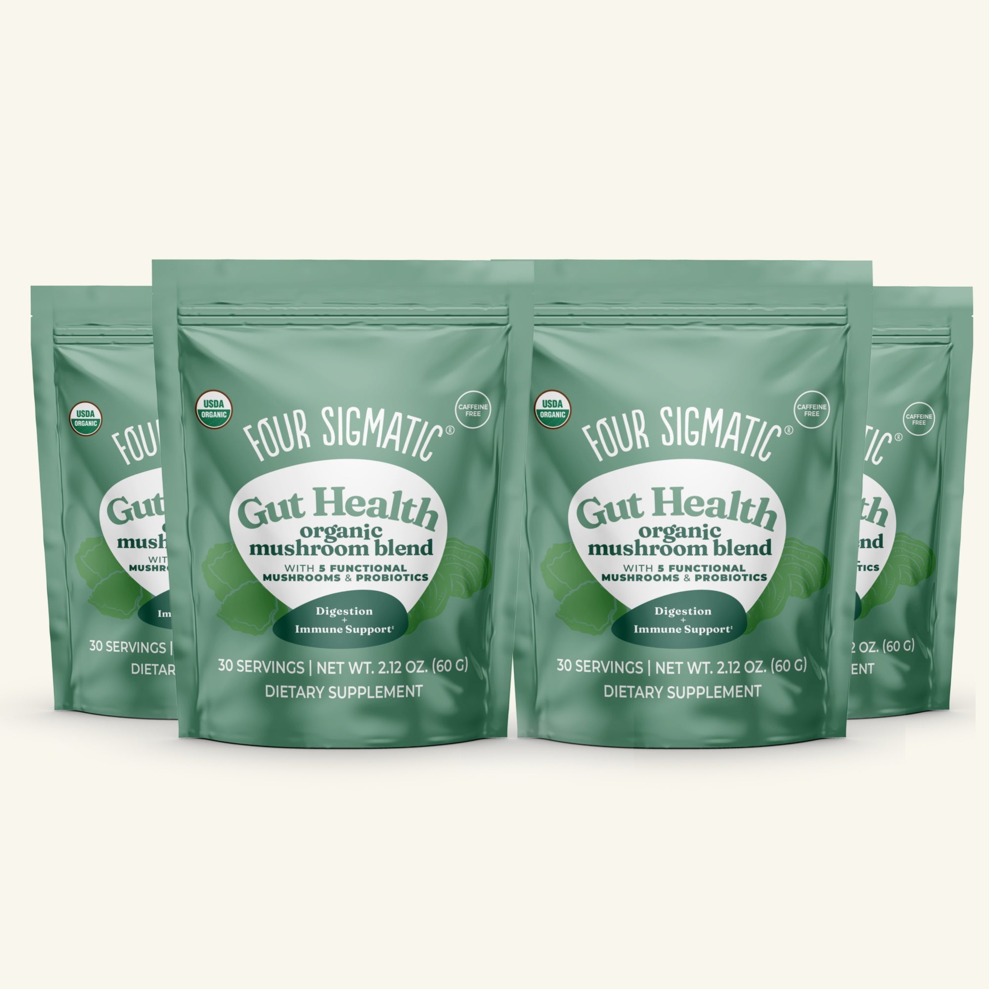 Gut Health Mushroom Blend - Organic Coffee