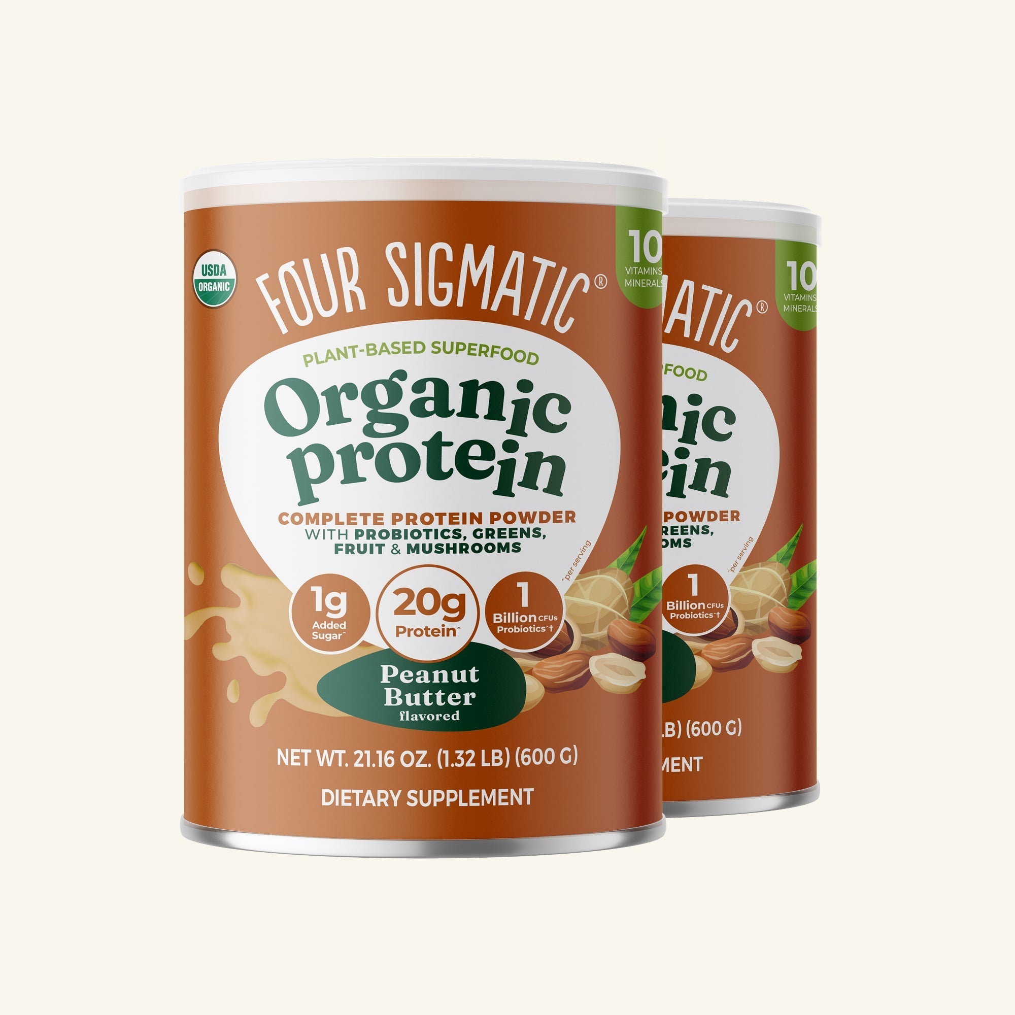 Plant-Based Protein – Peanut Butter - Focus Blend