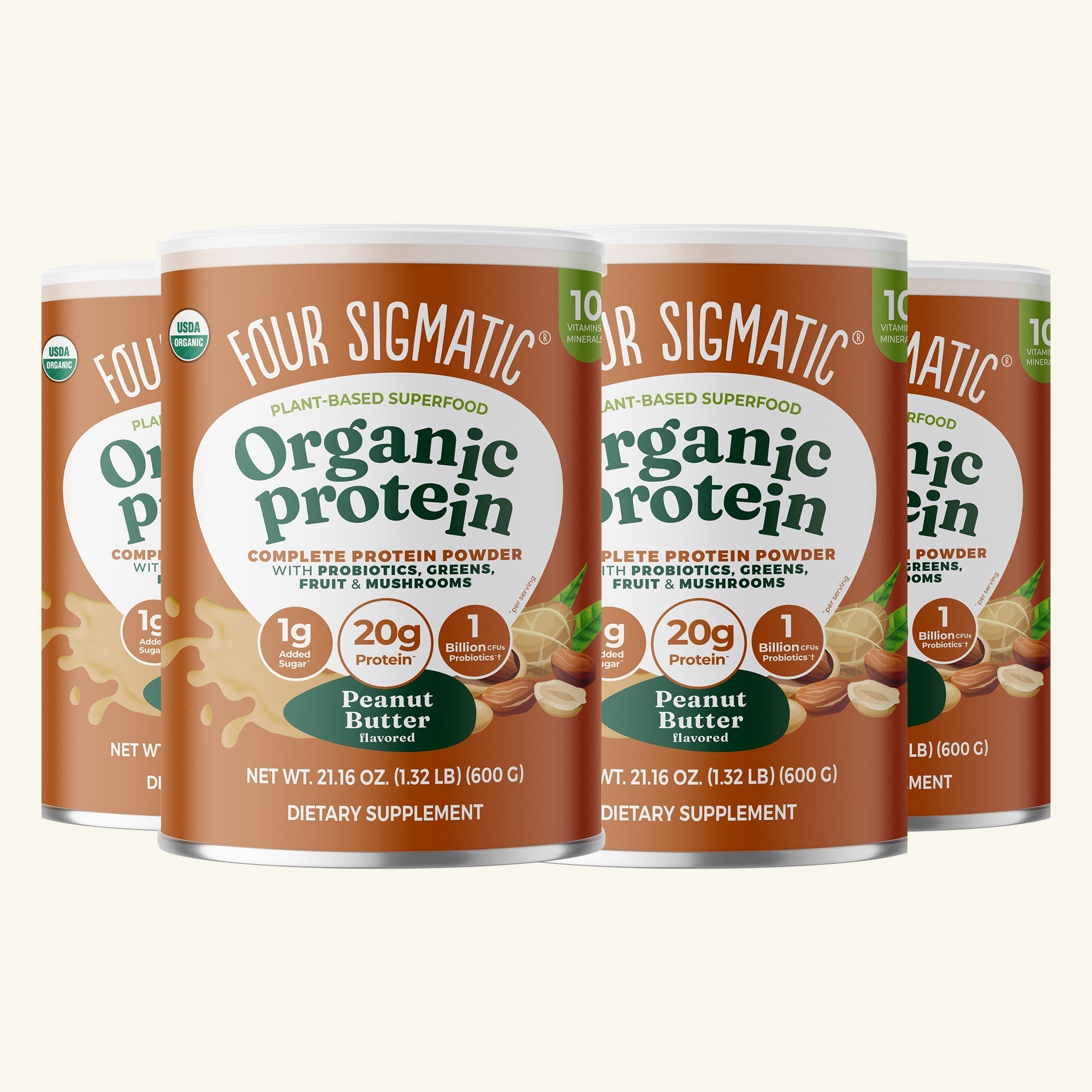 Plant-Based Protein – Peanut Butter - Focus Blend