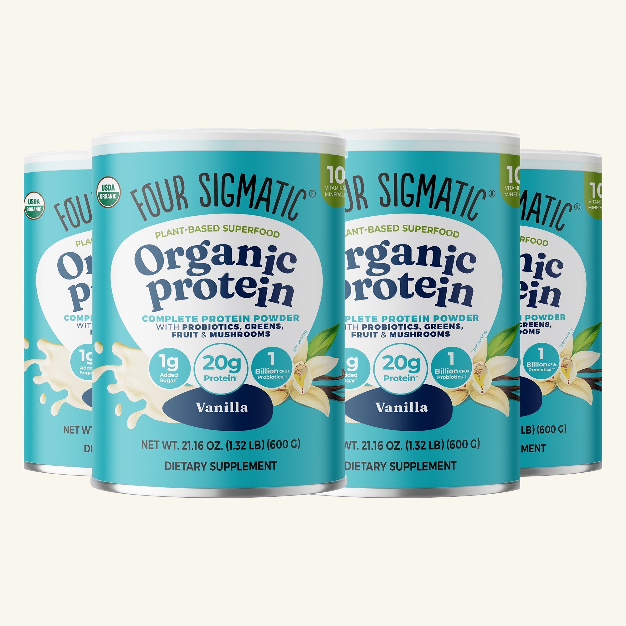 Plant-Based Protein – Vanilla - Functional Coffee